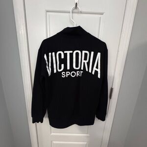 Victoria Sport Quarter Zip Sweater